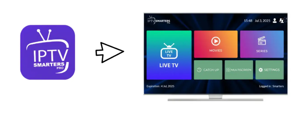 Installer IPTV Smarters Pro sur Smart TV : Guide 2026 - LUNE IPTV