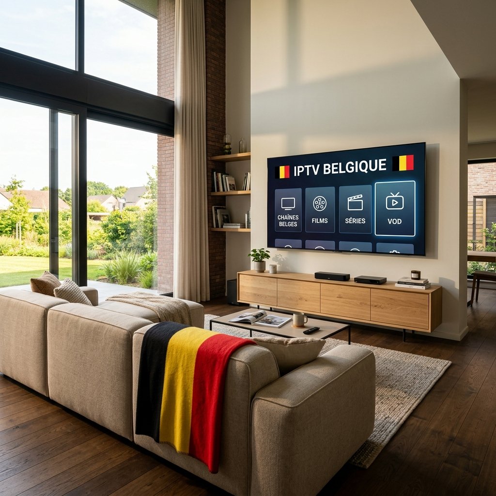 Meilleur Abonnement IPTV Belgique 2026 : Le Guide Complet (4K et Sans Coupure)