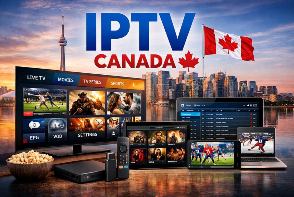 Meilleur IPTV Canada 2026 : Le Guide Ultime - LUNE IPTV
