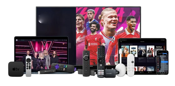 Smart TV, Box, et autres appareils compatibles