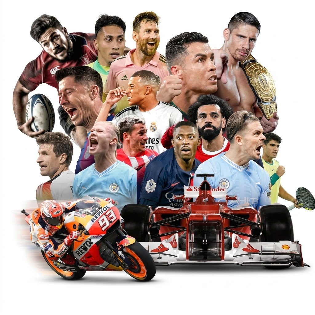 Sports Highlights Collage